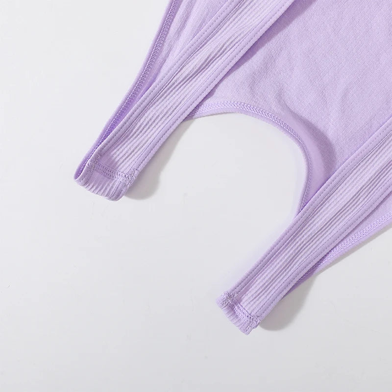 Women Rib Crop Top Seamless Tank Tops Sexy Underwear Deep V Streetwear Cropped Tee Summer Deep V Sports Camisole