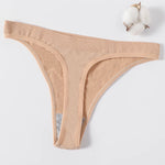 M-XL Women's Thongs Seamless G-string Brazilian Panties Sexy Underwear Cotton Briefs Low Waist Thongs Ladies Lingerie