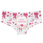 Original Valentine's Day Theme Printed Women Underwear Stretch Comfortable Panties Peach Hips Seamless Women Briefs