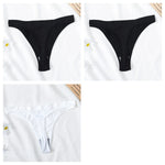 3PCS/Set Seamless G-string Panties Women Underwear Female Underpants Low Waist Thong Sexy Lingerie Seamless Sports Panties