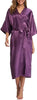 2021 New Satin Chiffon Robes Bridesmaid Robes Bride Robe Women Wedding Long Robe Bathrobe White Robe Satin Robe