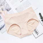 Plus Size Women Tummy Control Briefs Sexy Lingerie High Waist Underwear Female Soft Crotch Flexible Panties Comfort Intimates