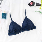 Women Lace Bralette Push Up Bras Female Wire Free Brassiere Backless Underwear Push-Up Bra Removable Pads Sexy Lingerie