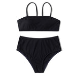 ZTVitality Solid Sexy Bikini 2025 New Arrival Padded Bra High Waist Swimsuit Brazilian Swimwear Women Bathing Suit Beachwear S-L