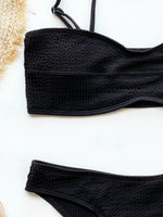 Sexy Micro Bikini 2026 Swimwear Women Green Black Push Up Pleate Swimsuit Summer Beach Bathing Suit High Waist Swimming Suit
