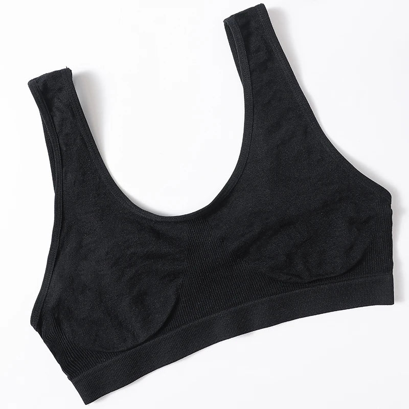 Women Seamless Tube Top Underwear Wireless Bra Low Back Sexy Lingerie Comfort Unlined Crop Top Sleeveless Solid Bra Tops
