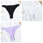 3PCS/Set Seamless G-string Panties Women Underwear Female Underpants Low Waist Thong Sexy Lingerie Seamless Sports Panties