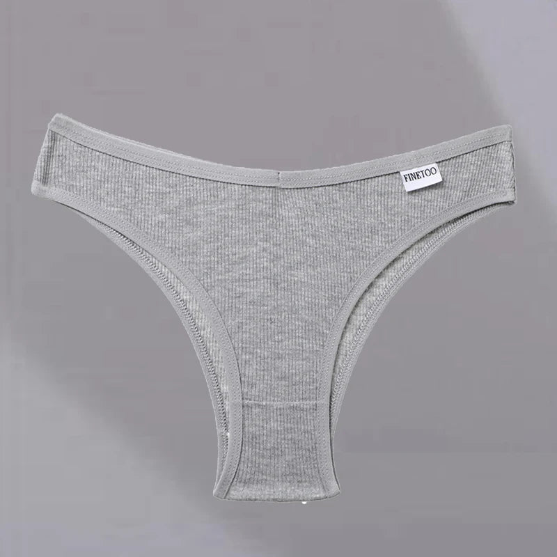 Sexy V Waist Cotton Panties for Women Female Brazil Underpants Ladies Low Rise Briefs Underwear Breathable Girls New Lingerie