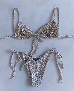 RUOTONGSEPT Low Waist Bikinis 2022 Triangle Swimwear Female Swimsuit Women Print Bikini set two-Piece Suit Push Up Bathing Suit