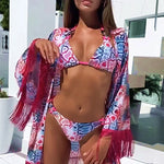 2025 Snake Print Halter Crystal Diamond Bikini Women Swimsuit Female Swimwear Two pieces Bikini set Bather Bathing Suit Swim