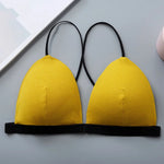 Front Closure Bra Wireless Bras For Women Sexy Lingerie Deep V Bralette Brassiere Seamless Underwear Soft Padded Intimates