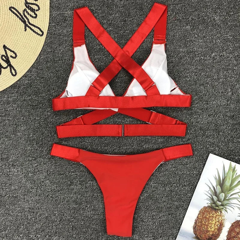 Sexy Brazilian Velvet Bikini 2025 Women Swimsuit Female Swimwear Two Pieces Bikini set Adjust Bandage Bather Bathing Suit Swim