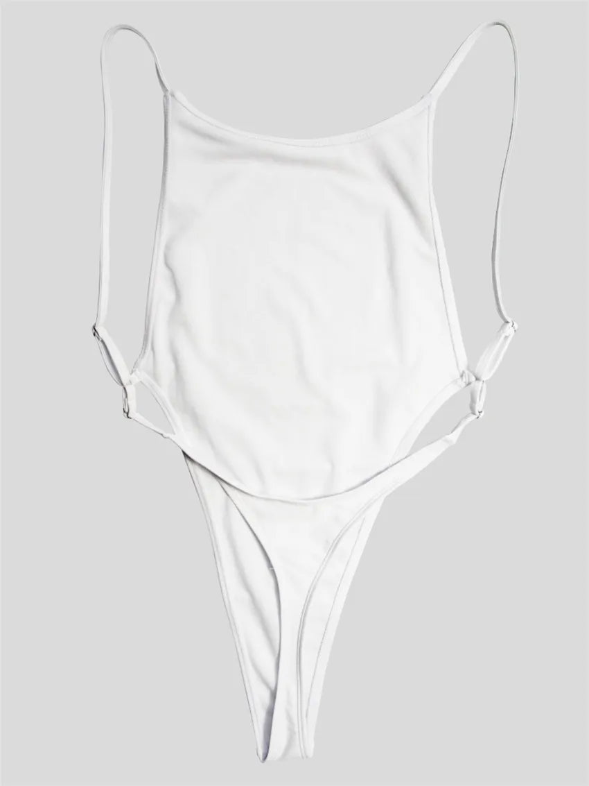 Sexy Extreme Mini Micro Thong One Piece Swimsuit Women Swimwear Female Backless Monokini High Cut Bathing Suit Swim Beach Wear