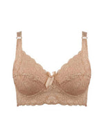 42 44 46 underwear plus large size underwire top bh bralette lace Sexy Women's bra intimates deep V brassiere C D Cup Embroidery