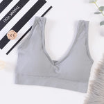 Women Crop Tops Female Tank Top Seamless Underwear Sexy Lingerie Sport Fitness Bra Top Wireless Padded Camisole