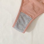 Women Seamless Bra And Panties Set Sexy Ribbed Bra Top Low Waist Thongs Wire-free Brassiere No Pads Comfort Intimates M-XL