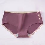 1 Pack Seamless Panties for Women Comfort Underwear Low-Rise Lingerie Ladies Cotton Crotch Briefs M-XL