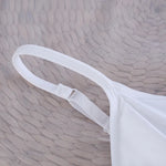 Women Crop Top Bandeau Bra Tube Top Female Cropped Sexy Seamless Underwear Lingerie Streetwear Low Back Bralette Removable Pads