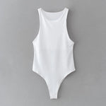 summer solid sexy bodycon women bodysuits female 8 color green slim casualbodysuit chic lady club short playsuits femme