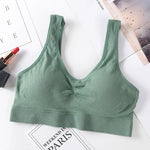 Seamless Bras For Women Push-Up Bra Sport Underwear Top Comfort Non-wire Padded Bralette Sexy Lingerie Daily Intimates M-L