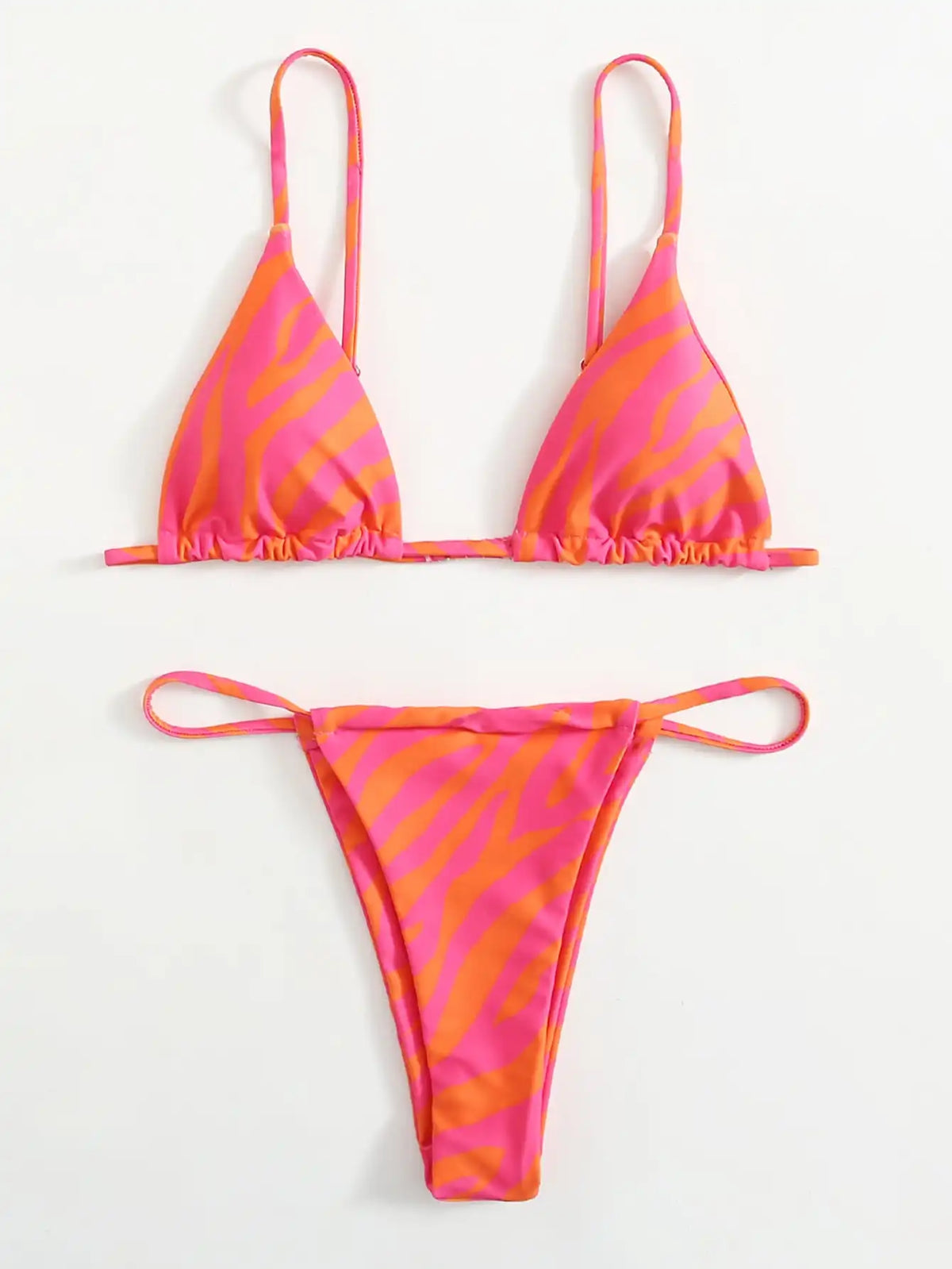 ZTVitality Zebra Print Push Up Bikini Sexy Bikinis 2021 New Arrival Padded Bra Low Waist Swimsuit Female Swimwear Women Biquini