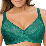 Womens Lace Bras Transparent Underwire Bra Sexy Lingerie Underwear Perspective Plus Size Bralette Large Cup 34-44 B C D DD E F