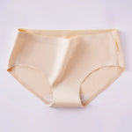 1 Pack Seamless Panties for Women Comfort Underwear Low-Rise Lingerie Ladies Cotton Crotch Briefs M-XL