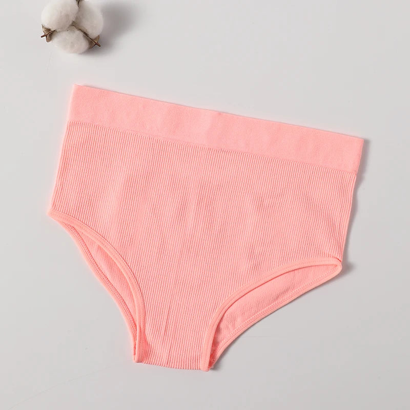 1PC Seamless Panties Women Sexy High Waist Brief Hip Lift Underwear Female Underpants Shaperwear High Rise Panties Lingerie M-XL