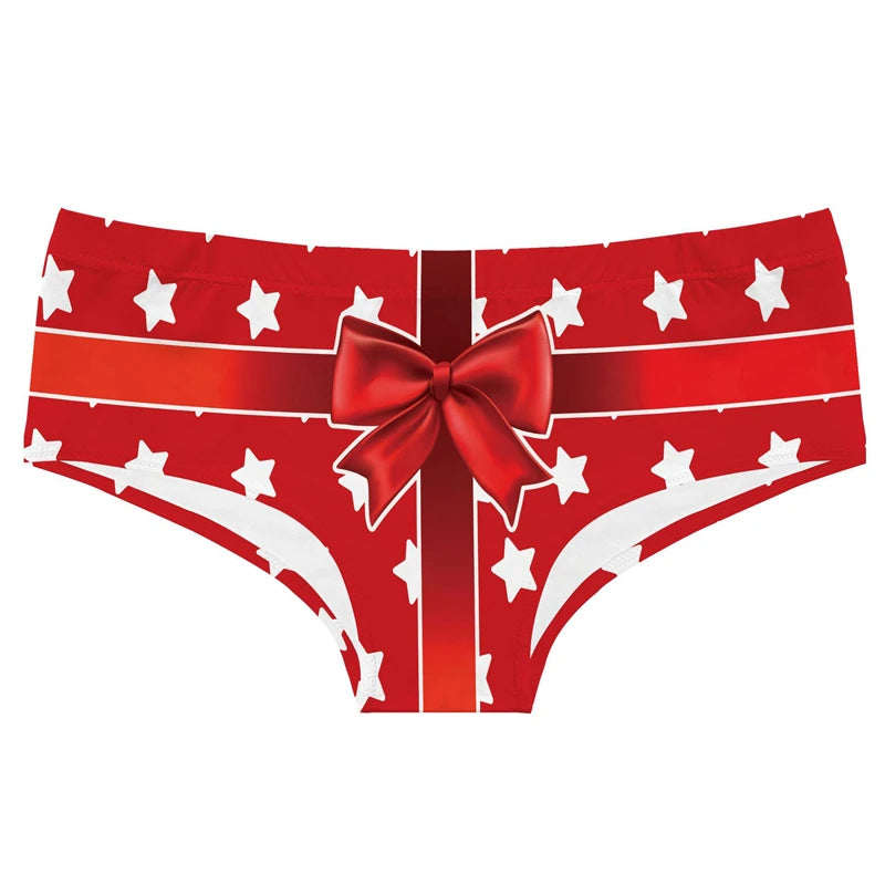 Original Valentine's Day Theme Printed Women Underwear Stretch Comfortable Panties Peach Hips Seamless Women Briefs
