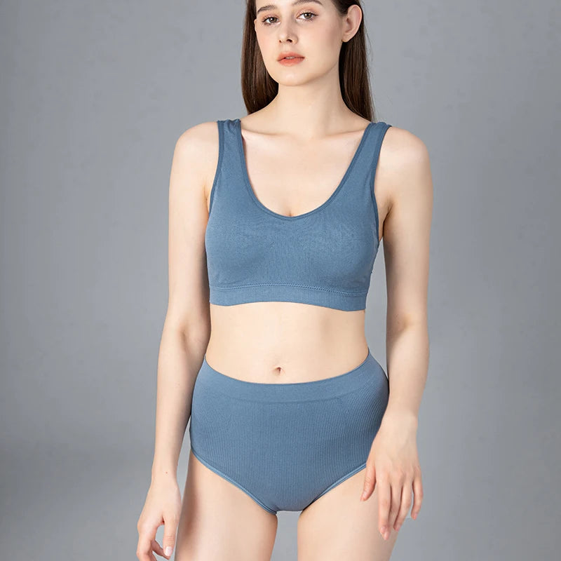 1PC Seamless Panties Women Sexy High Waist Brief Hip Lift Underwear Female Underpants Shaperwear High Rise Panties Lingerie M-XL