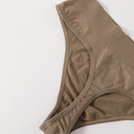 Sexy Women Bra Set Seamless Underwear High Waist Thongs Fashion Bralette Ribbed Tops Brassiere Basic Crop Top Female Lingerie