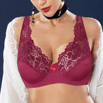 Bras For Womens Lingerie Floral Lace Bra Underwire Brassiere PerspectivePlus Size Bralette Female Sexy Underwear Tops