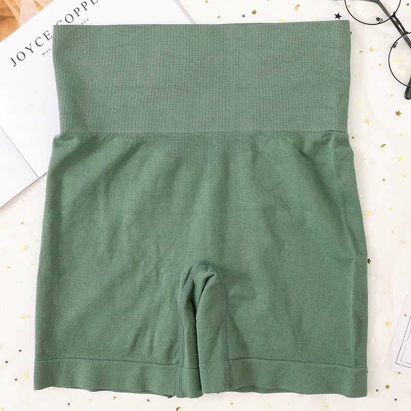 Women Seamless Shapewear High Waist Safety Short Pants Sports Shorts Push-Up Hip Panties Female Underwear Seamless Underpants