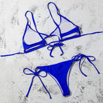ZTVitality Sexy White Bikinis Push Up Bikini 2021 Hot Padded Bandage Low Waist Swimsuit Female Swimwear Women Brazilian Biquini