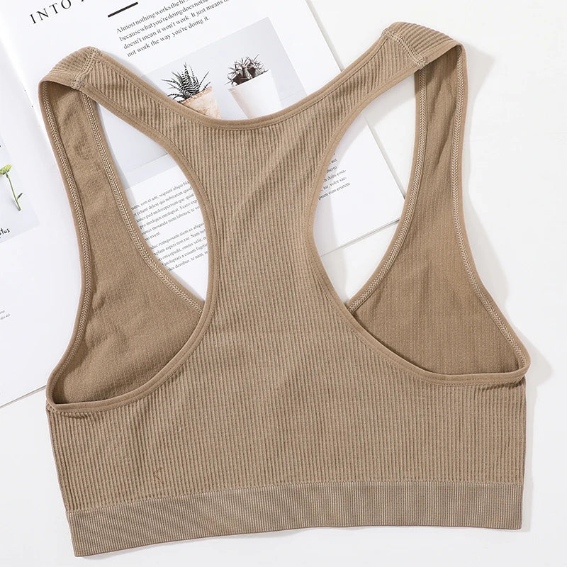 Seamless Bras For Women Bra Tops Wirefree Brassiere Unlined Deep Vneck Bra Comfort LingerieBralette Top Female Underwear