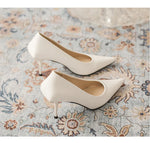 Pumps shoes Women Fashion Office Basic High Heels Work Lady Shoes Black Pink Green Thin Heels Brand Point Toe998