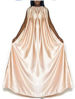 Summer Champagne Chinese Bride Wedding Robe Satin Sleepwear Women Nightgown Sexy Nightdress Lady Kimono Bathrobe Gown Negligee