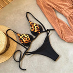 2022 Bikini Set Women Swimwear Push Up Swimsuit Bottom Print Brazilian Biquini Bathing Suit Swim Wear Beach