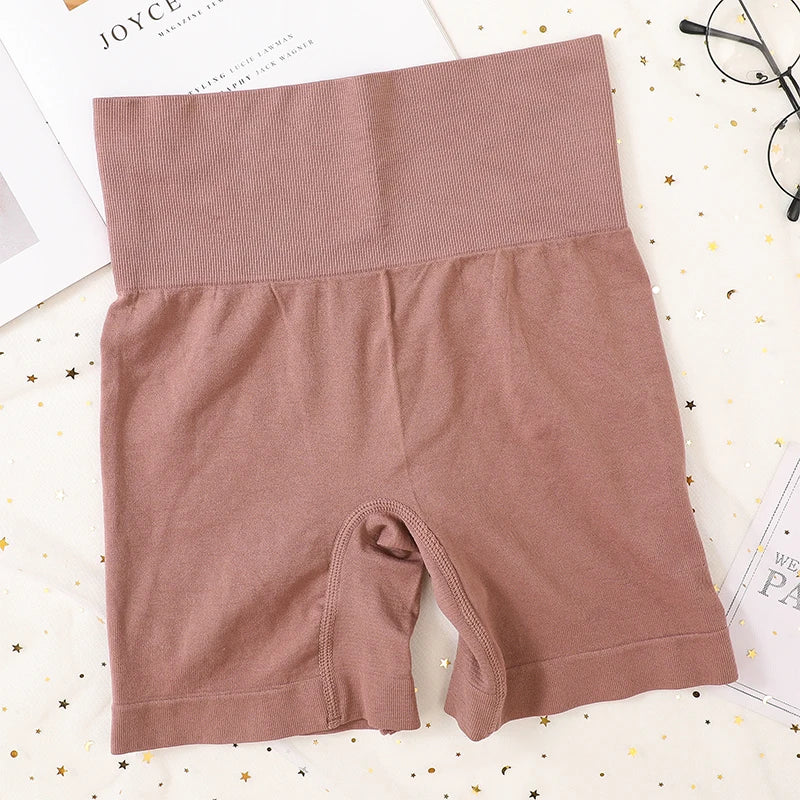 Women Seamless Shapewear High Waist Safety Short Pants Sports Shorts Push-Up Hip Panties Female Underwear Seamless Underpants