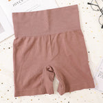 Women Seamless Shapewear High Waist Safety Short Pants Sports Shorts Push-Up Hip Panties Female Underwear Seamless Underpants