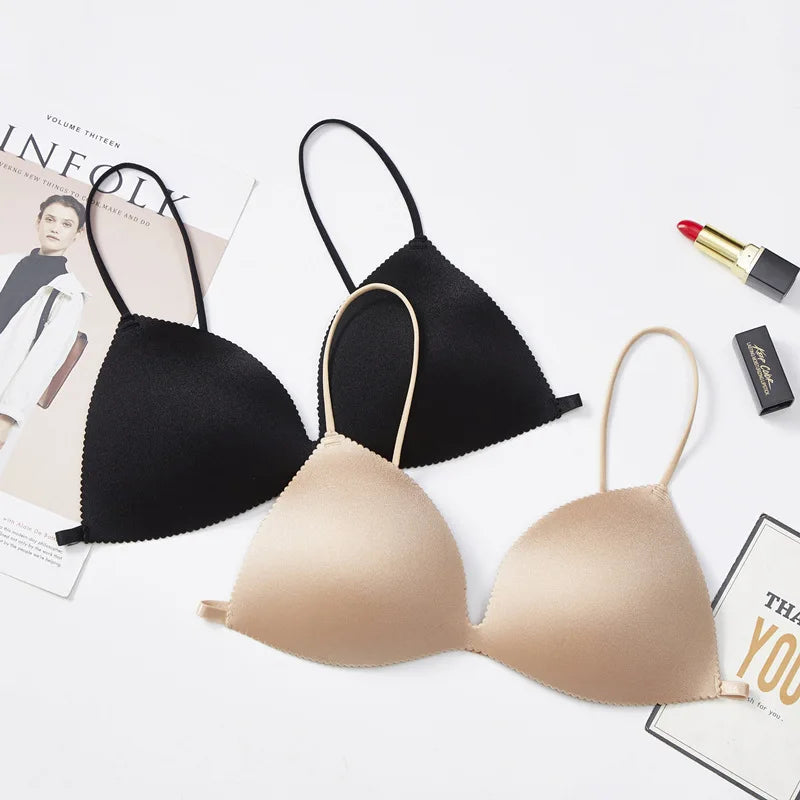 Push Up Bras For Women Seamless Bra Backless Bralette Push Up Lingerie Wireless Female Intimates Comfort Underwear Brassiere