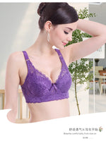 Sexy Lace Push Up Women Bra Underwear Thin Cup Underwire Bralette Plus Size 75-105 B C D Cup Ultra-thin Lace Sexy Bras