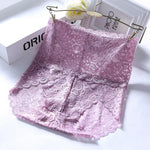 Sexy Lace Shapers Panties Europe Women Seamless Hip Raise Slimming Tummy Control Briefs Transparent 3XL Plus Size Lingerie