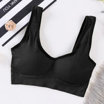 Women Crop Tops Female Tank Top Seamless Underwear Sexy Lingerie Sport Fitness Bra Top Wireless Padded Camisole