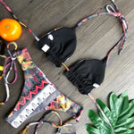 RUOTONGSEPT 2023 Popular Womens Beachwear Sexy Bikinis Set Hot Sport Swimwear Push-Up Padded SwimsuitExquisite Bather Swimwear