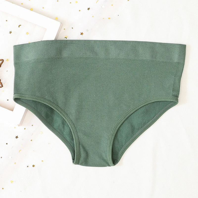 1PC Seamless Panties Women Sexy High Waist Brief Hip Lift Underwear Female Underpants Shaperwear High Rise Panties Lingerie M-XL