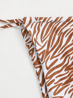 ZTVitality Zebra Print Push Up Bikini Sexy Bikinis 2021 New Arrival Padded Bra Low Waist Swimsuit Female Swimwear Women Biquini