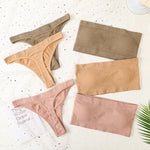 Women Strapless Bra And Panties Set Bandeau Bra High Waist Thong Seamless Underwear Sexy Tube Bra Female Sexy Lingerie Set M-XL