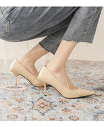 Pumps shoes Women Fashion Office Basic High Heels Work Lady Shoes Black Pink Green Thin Heels Brand Point Toe998