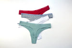 Cotton Panties Women Thongs Sexy G-string Female Underpants Low-Rise T-back Underwear Comfort Panties Girls Ladies Lingerie M-XL